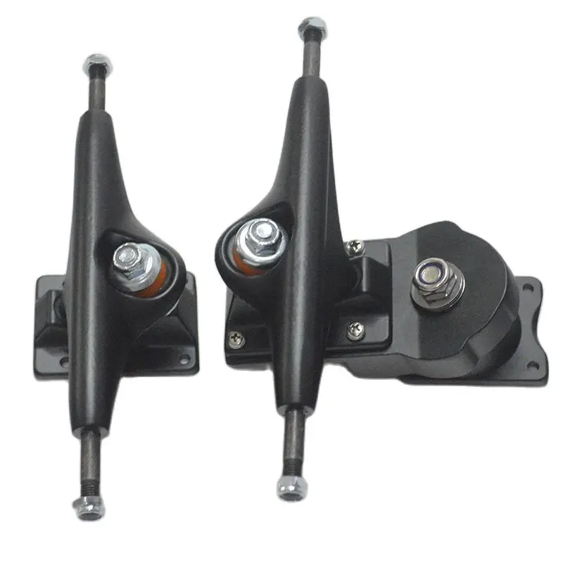 

Smuuthstar New Arrival 6.25 Inch Bracket Black Silver Spring Bracket Land Surfboard S7 Bridge Surf Skateboard Trucks Skateboard