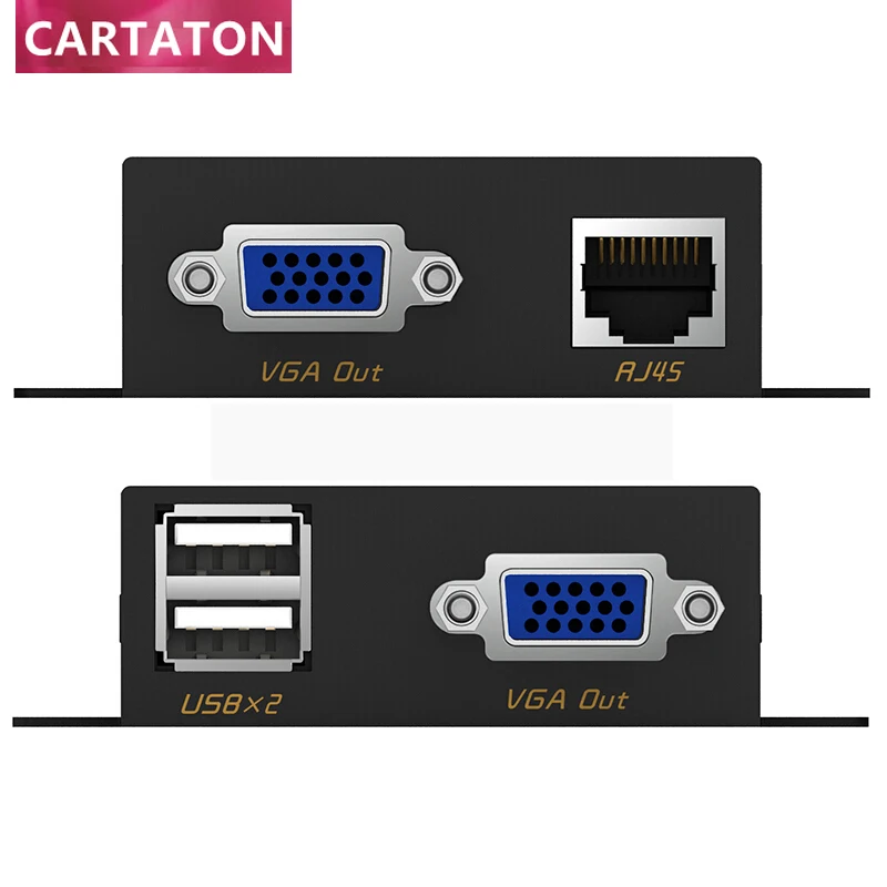 

Factory price can OEM VGA USB KVM 300 meters Extender 1920*1080@60HZ