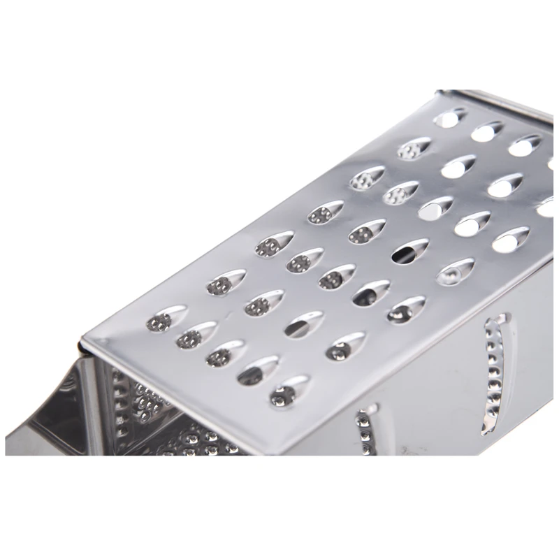 

Stainless Steel 4 Sided Box Grater (Silver)