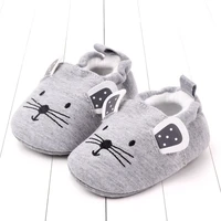 infant baby boys girls shoes soft sole non skid crib house shoes cute animal winter warm first walkers
