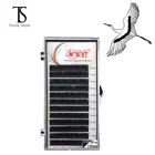 THINKSHOW 8 шт.лот, лидер продаж, Корея, наращивание ресниц Slik, 3D норковые ресницы, толстые модные накладные ресницы, инструмент для макияжа