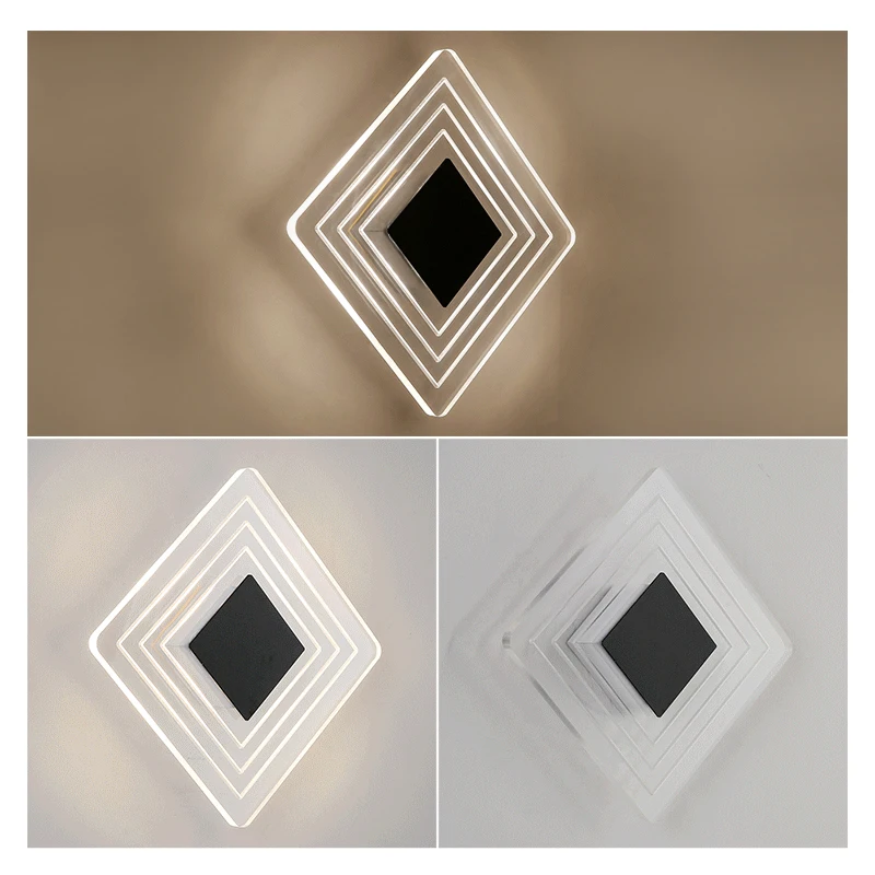 Светодиодный настенный светильник с регулируемой яркостью современное бра