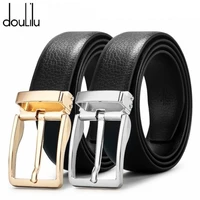 men%e2%80%98s jeans belt designer high quality genuine leather vintage pin buckle luxury brand strap business cowskin orange waistband
