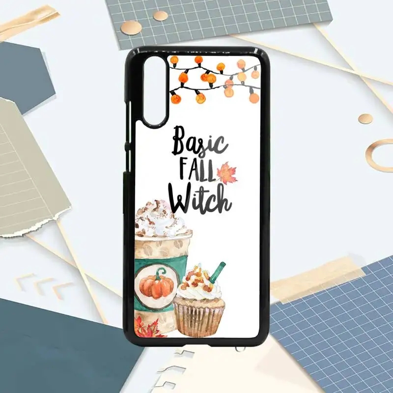 

Fall Inspired Fallen leaves pattern Phone Case PC For Samsung galaxy S note 8 9 20 10 e lite2019 plus pro ultra