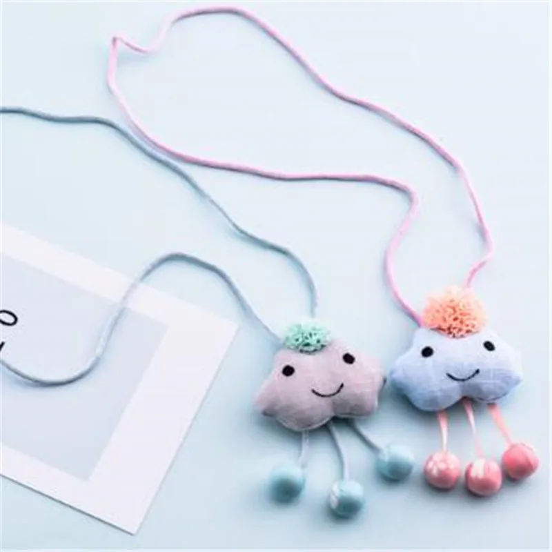 Корейская ткань ручной работы звезда облако капля кружевной шар Дети Девочка