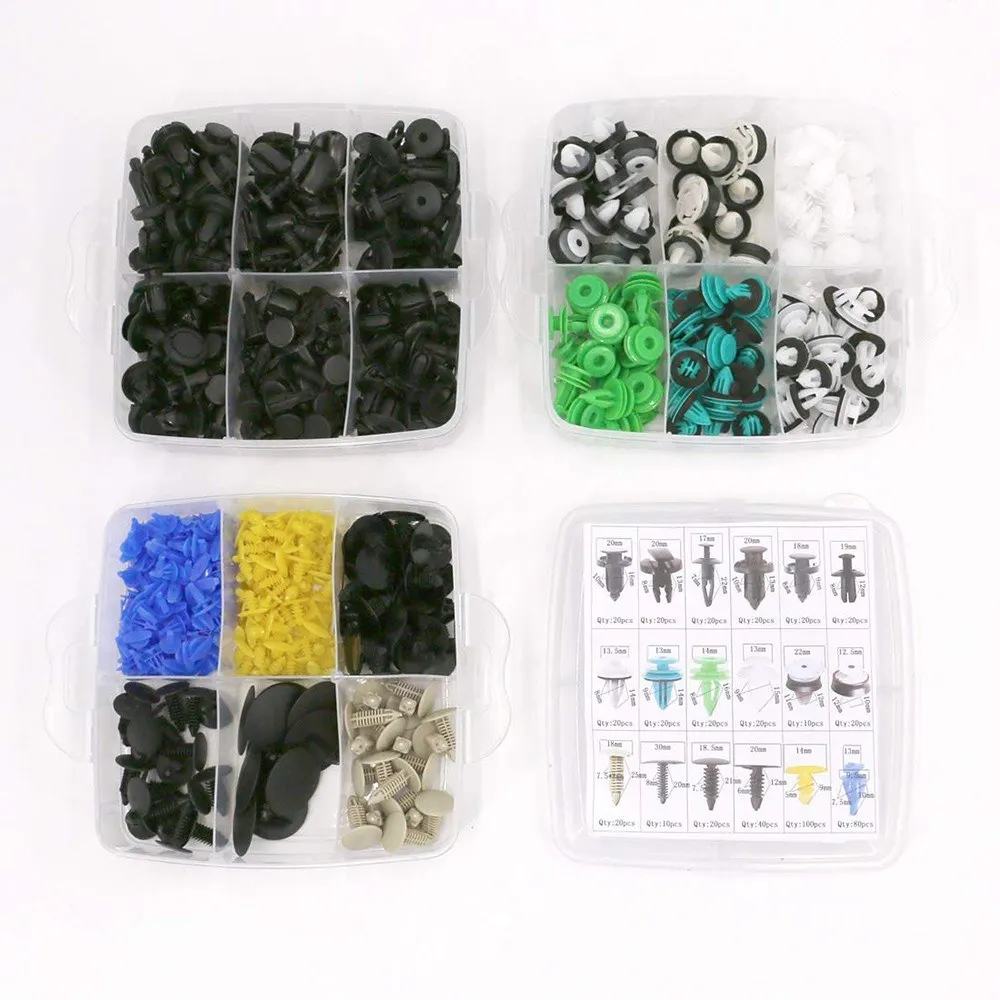 Пластиковые заклепки авто крепеж бампер зажим для автомобильной двери фиксатор