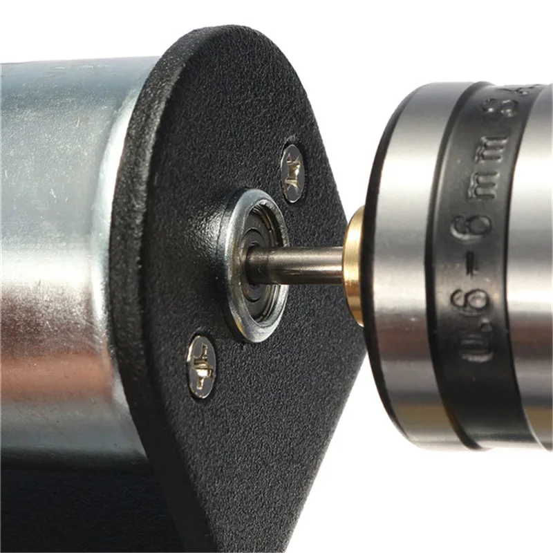 

Dc 12-36V Lathe Press 555 Motor With Miniature Hand Drill Chuck And Mounting Bracket Dc Motor