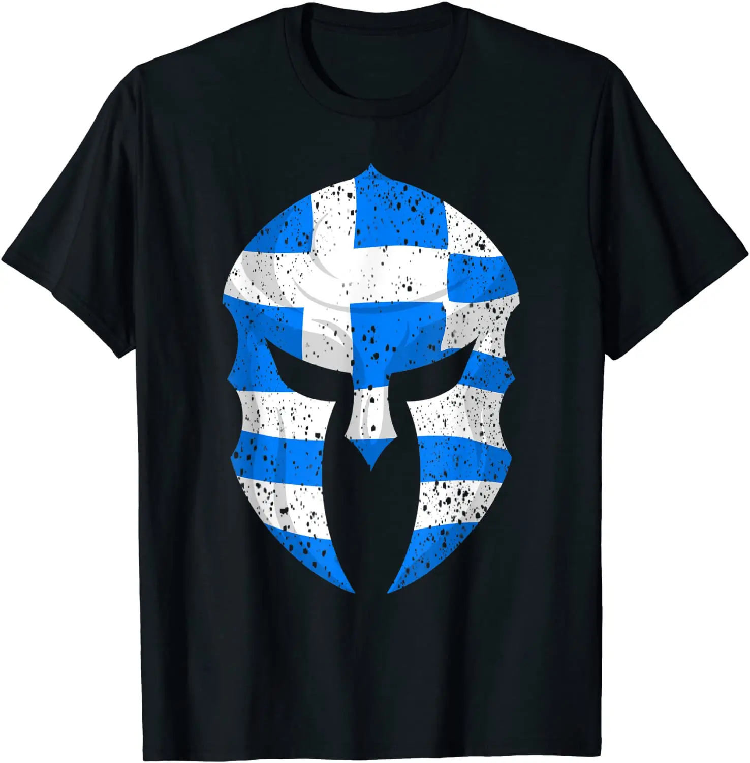 

Funny Greek Spartan Helmet Flag Gift for Men Women Kids Fan T-Shirt Summer Sale Oversized T-shirt
