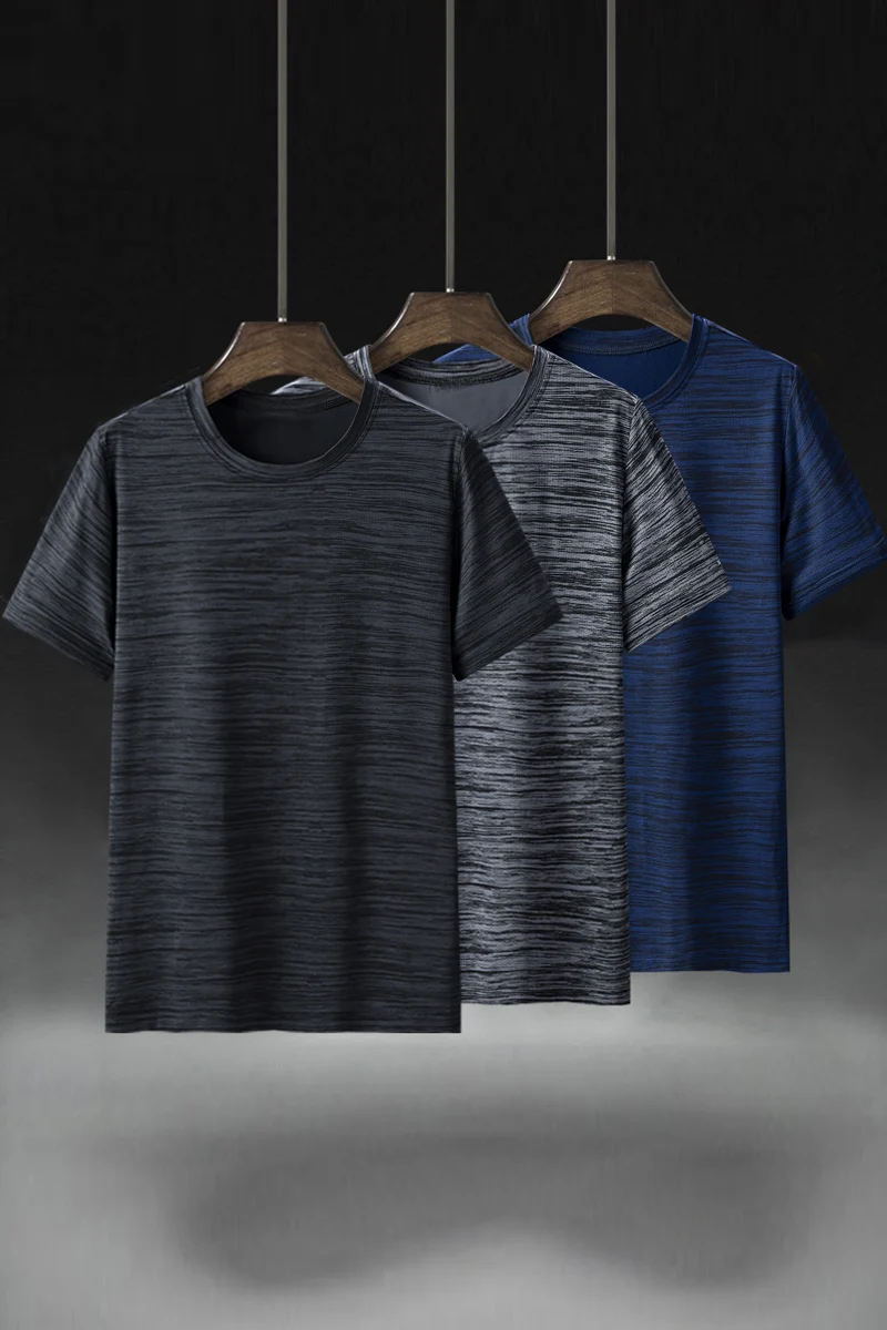 

Summer men's casual sports T-shirt fashion quick drying short sleeve B206-2026
