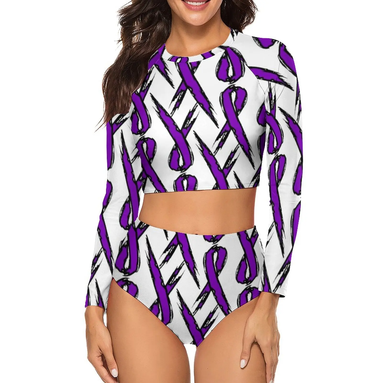 

Warrior Bikini Swimsuit Sleeve Trendy Surfing Swimwear Teenage Wholesale 2 Piece Bathing Suit