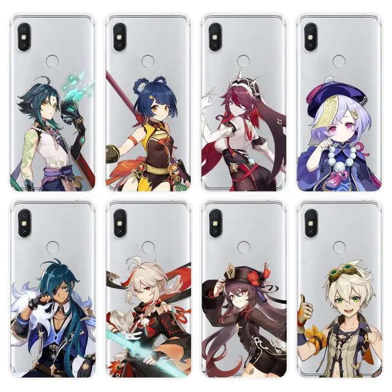 

Genshin Impact Phone Case Phone Case For Xiaomi 10T PRO NOTE 10 PRO 11 Redmi 7 8 A 5 Plus 9 T Pro Cover