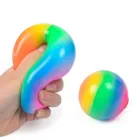 125 шт. в наборе разноцветные мягкие трусы пены Tpr шарики для сжимания игрушки для детей для снятия стресса у взрослых забавные игрушки для расслабления 45 мл