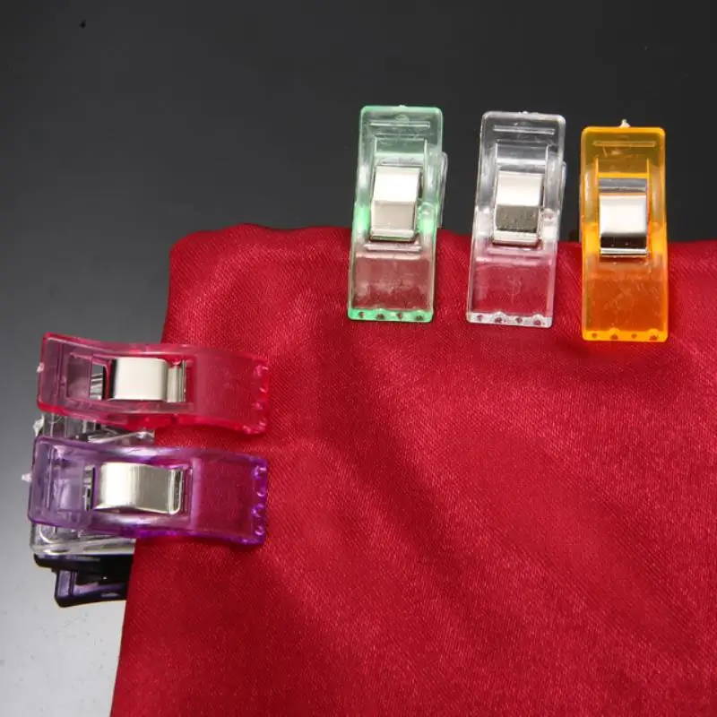 100 шт Разноцветные для шитья зажимы многофункциональные Лоскутные ткани вязания