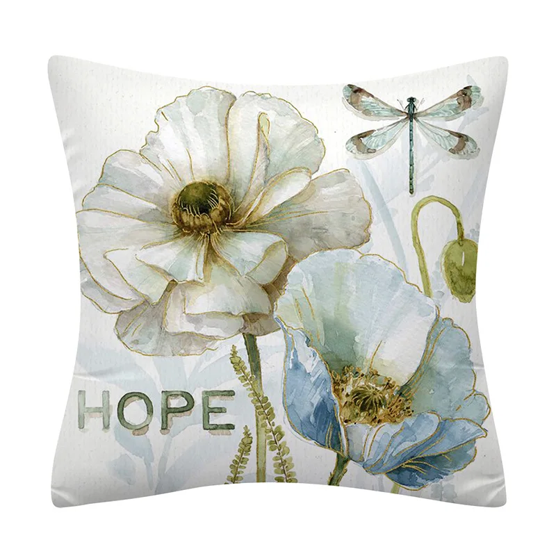 Винтажная декоративная наволочка в виде бабочки цветов дивана - купить по