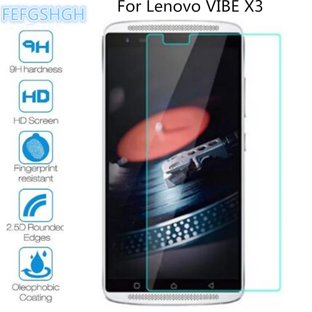 Закаленное стекло 9H 2.5D для Lenovo VIBE X3 Взрывозащищенная защитная пленка экрана a40 X3c50