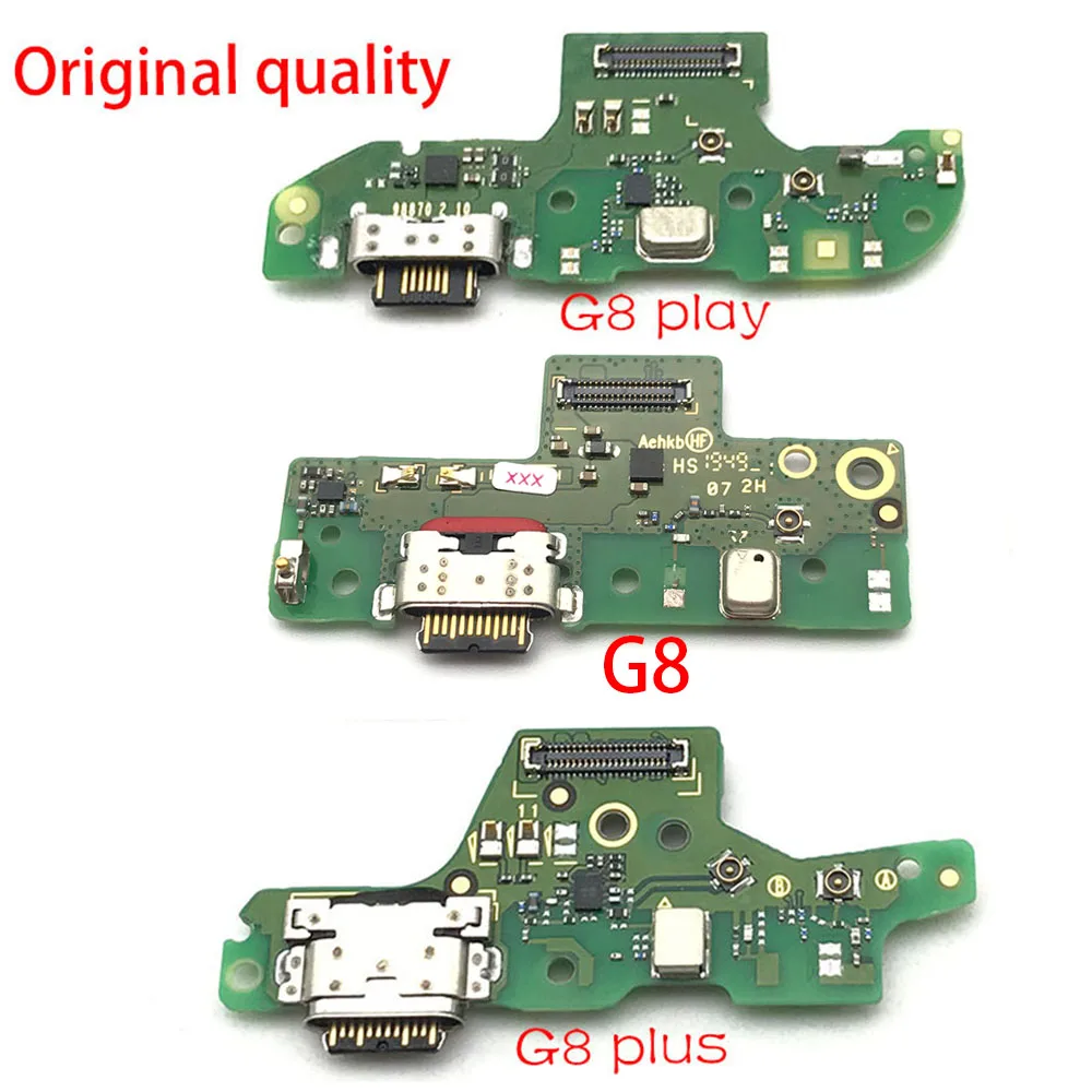 USB порт зарядное устройство док разъем зарядная плата гибкий кабель для Motorola Moto G8