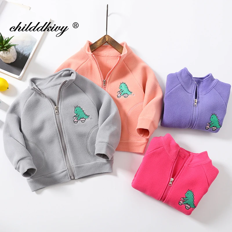 Куртка с рисунком для мальчиков Новая весенняя одежда маленьких девочек Детская