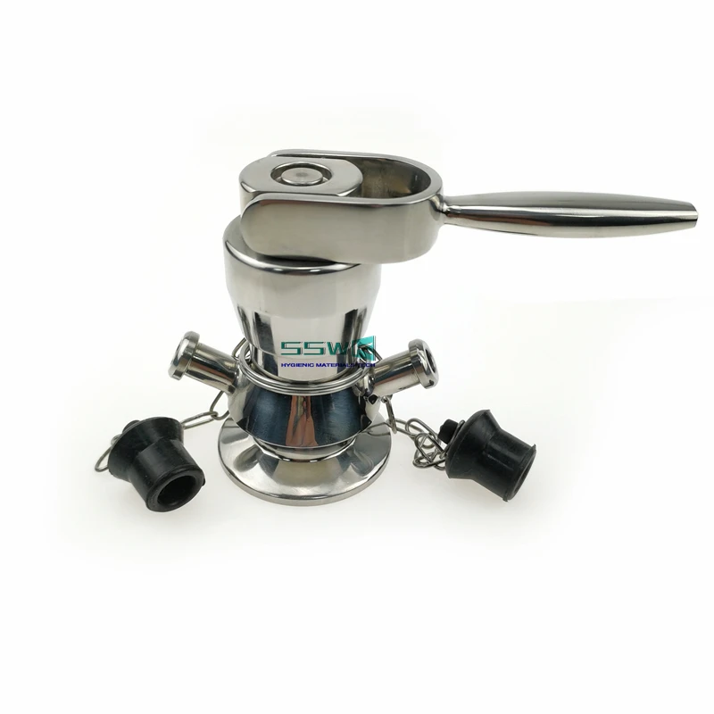 Гигиенический Пробоотборный клапан 1/2 дюйма (od25 4 мм) и 1 5 (OD 50 для нержавеющей