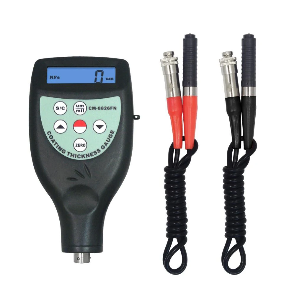 

LANDTEK CM-8826F/N/FN Coating Thickness Gauge Magnetic Induction (F) and Eddy current (N)Metric/Imperial System Selectable.