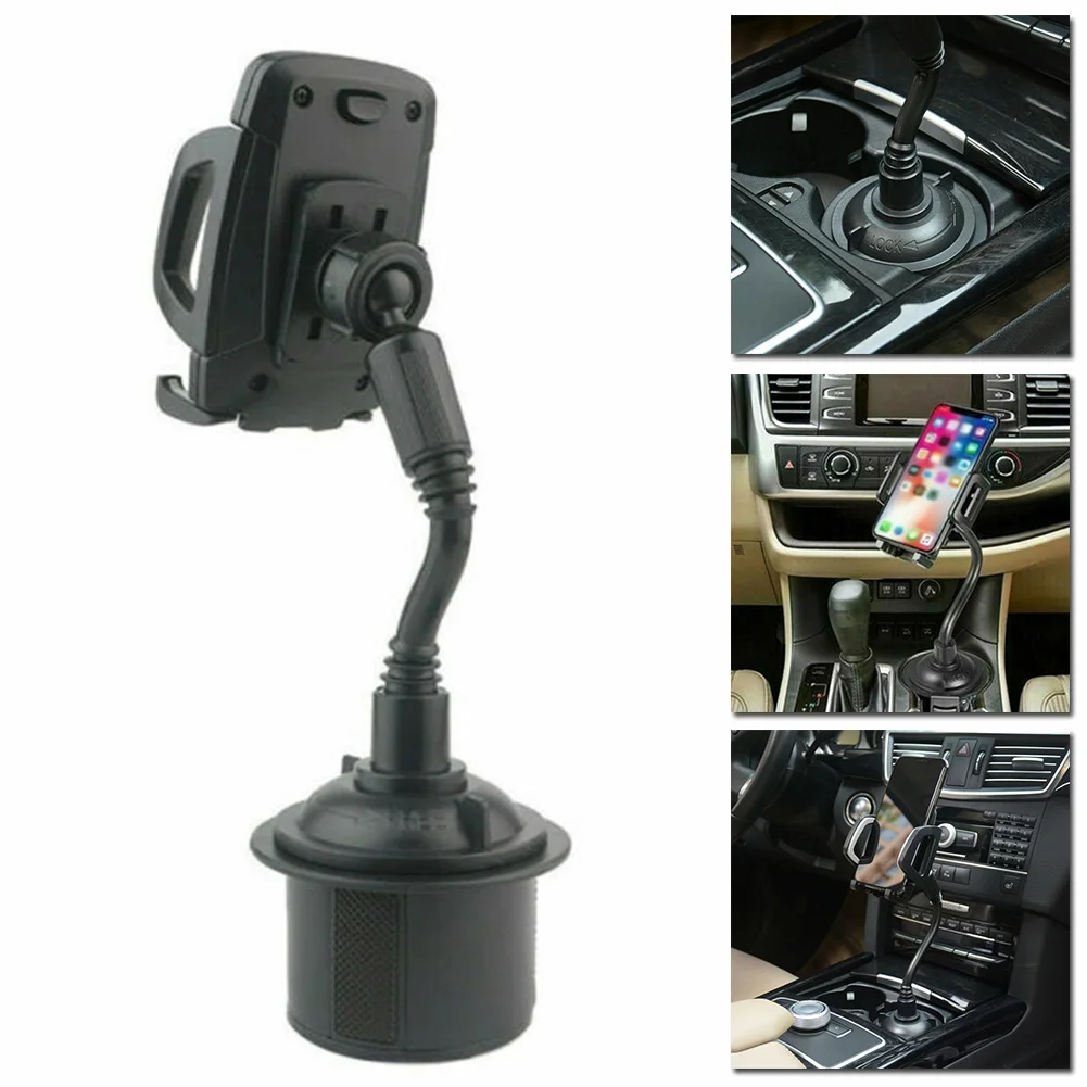 

1pc Car Holder Adjustable Car Mount Cup Holder GPS Devices 360 Degrees