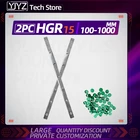 Прямая продажа с завода, низкая цена, стандартная углеродистая сталь, 2 шт., HGR15 HGH15 100 мм-1000 мм, бесплатная доставка