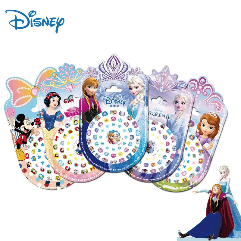 Disney Холодное сердце 2 Люминесцентные наклейки для ногтей с изображением Эльзы и