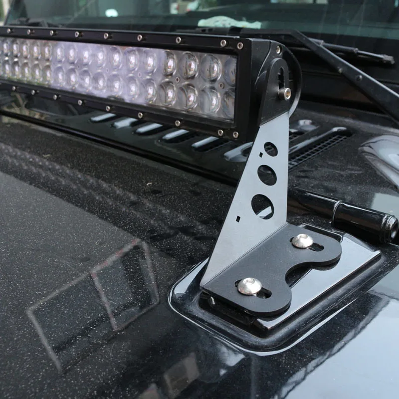 20 дюймовый светодиодный прямой светильник крепление для крепления на капот