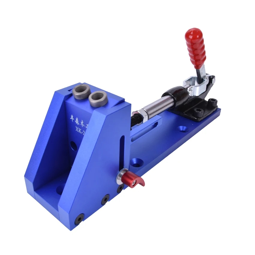 Карманный Набор для зажима отверстий мини направляющая дрели с шаговым сверлом 9