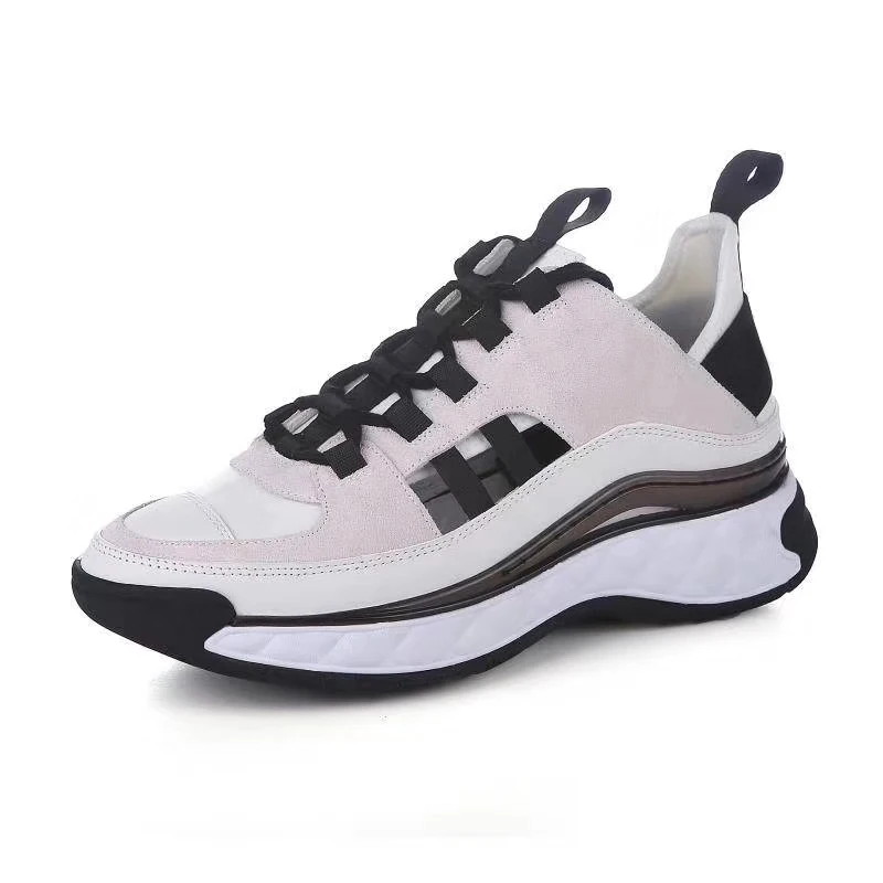 

Sports shoes women's thick bottom lace up running casual sports shoes 2020 spring fashion new trend shoe size 35-45 Lace-Up