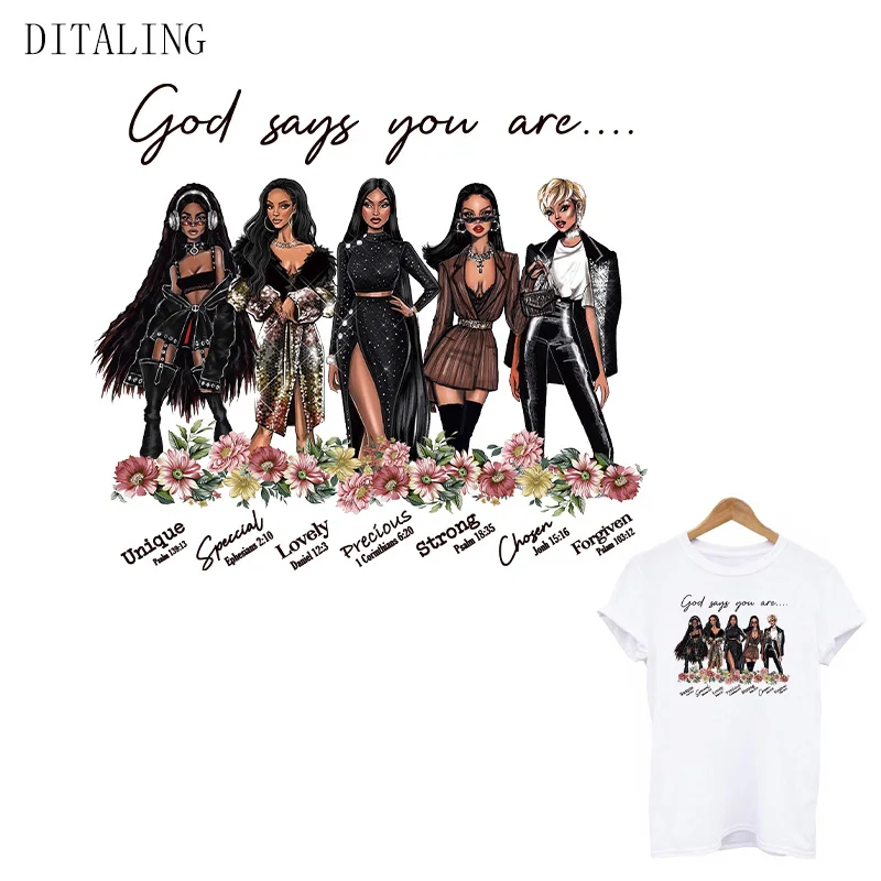 Модная Черная Женская нашивка на одежду термонаклейка сделай сам наклейка с