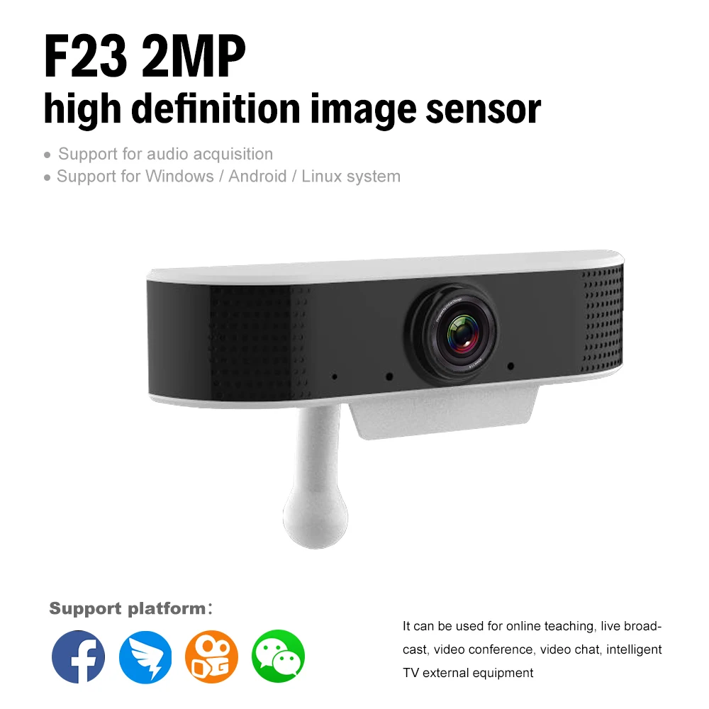 Podofo Webcam 1080P HD usb Plug Web Camerawith MIC Microphone webcam cover for laptops PC Computer For Win 7 8 10 Linux | Компьютеры и