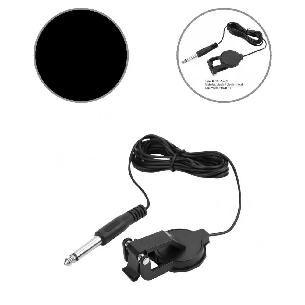 Mini Exquisite Sound Piezo Amplifier Transducer Stick Pickup Lightweight Transducer Piezo Pickup Solid for Instrument