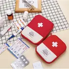 Портативный Медицинский Набор для оказания первой помощи, полезный мини-набор для хранения лекарств, для путешествий, кемпинга, экстренного выживания, чехол для таблеток