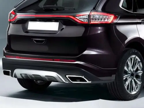 Для Ford Edge 2015 2016 2 шт. Корпус красный объектив заднего бампера Туман светильник