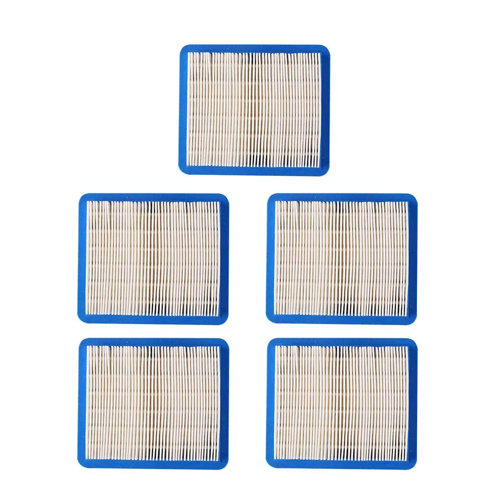 

5PCS Lawn Mower Air Filter Cartridge Replacement Parts Accessories Compatible for Brigg Stratton 491588s 399959 Push Mower