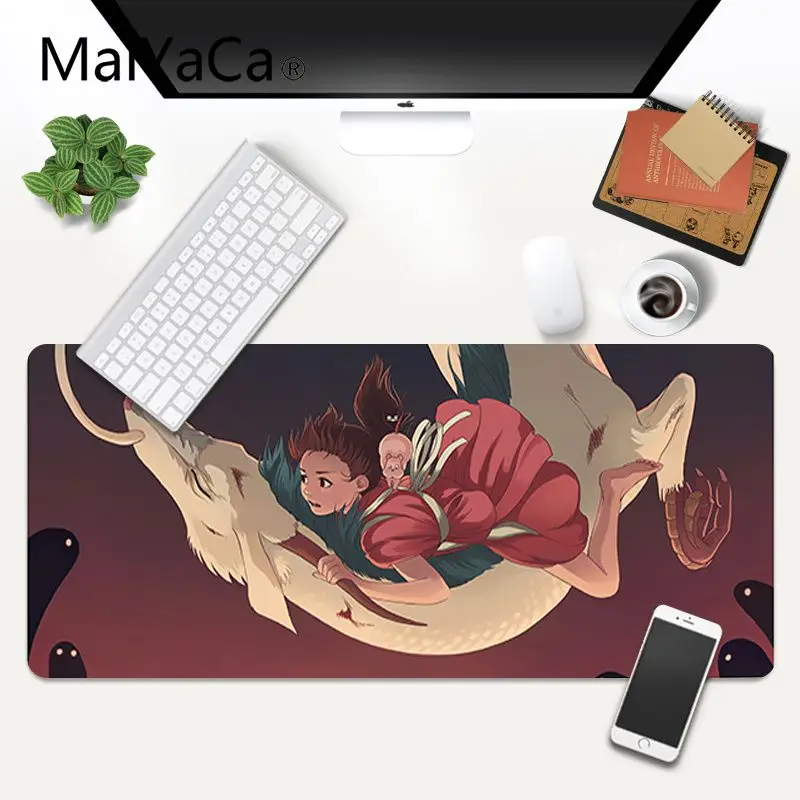 

Anime Spirited Away Dragon Durable Rubber Mouse Mat Pad Gaming Mouse Pad Large Deak Mat 700x300mm for overwatch/cs go