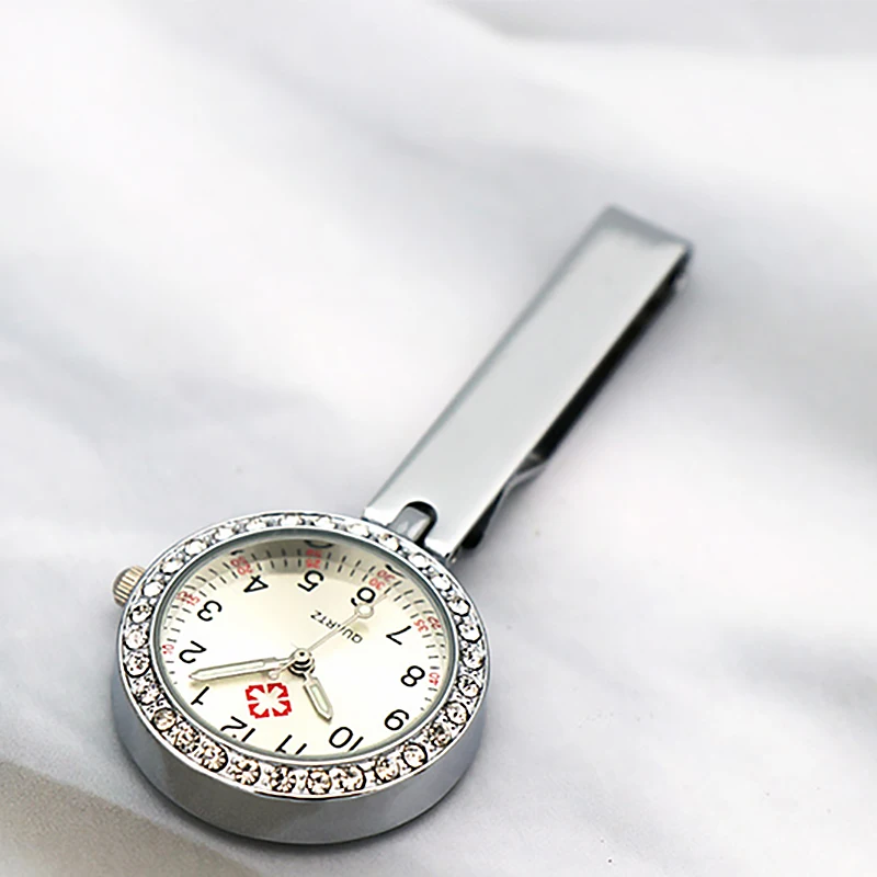 Nurse Watches Diamond-studded Nurse Hanging Watch Simple Hospital New Pocket Medical Watch Fashion Doctor Clocks