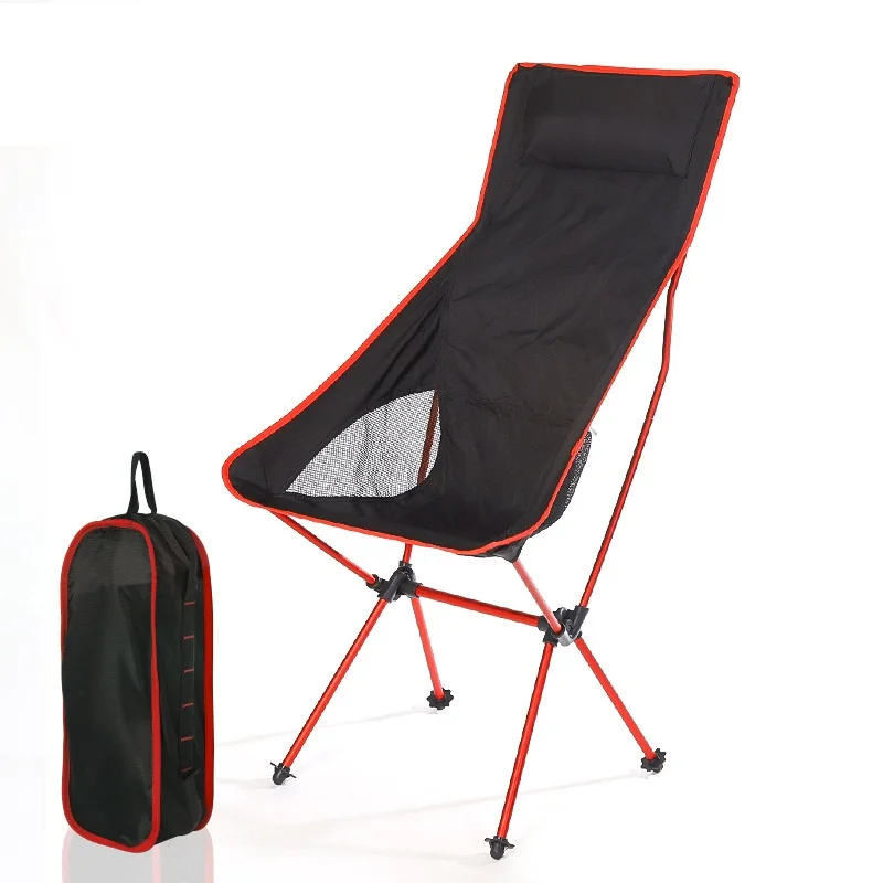 

Portable Ultralight Outdoor Folding Camping Chair Moon Chairs ​High Load Travel Beach Hiking Picnic BBQ Seat Fishing Chair