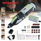 WORKPRO 130 Вт Мини дрель Rotary Tool с шлифовальные Мощность аксессуары инструмент многофункциональный мини гравировка для Dremel