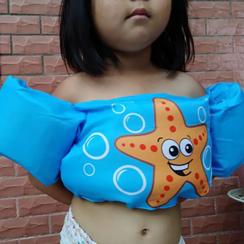 Нежная Надувная Детская жилетка для плавания от 2 до 6 лет спасательные жилеты с героями мультфильмов детский плавательный бассейн кольцо для рук обучающая игрушка