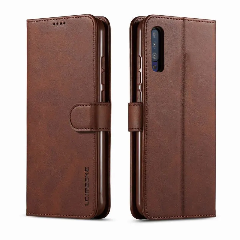 Чехол-бумажник для Samsung Galaxy A50 чехол роскошный кожаный чехол-книжка винтажный