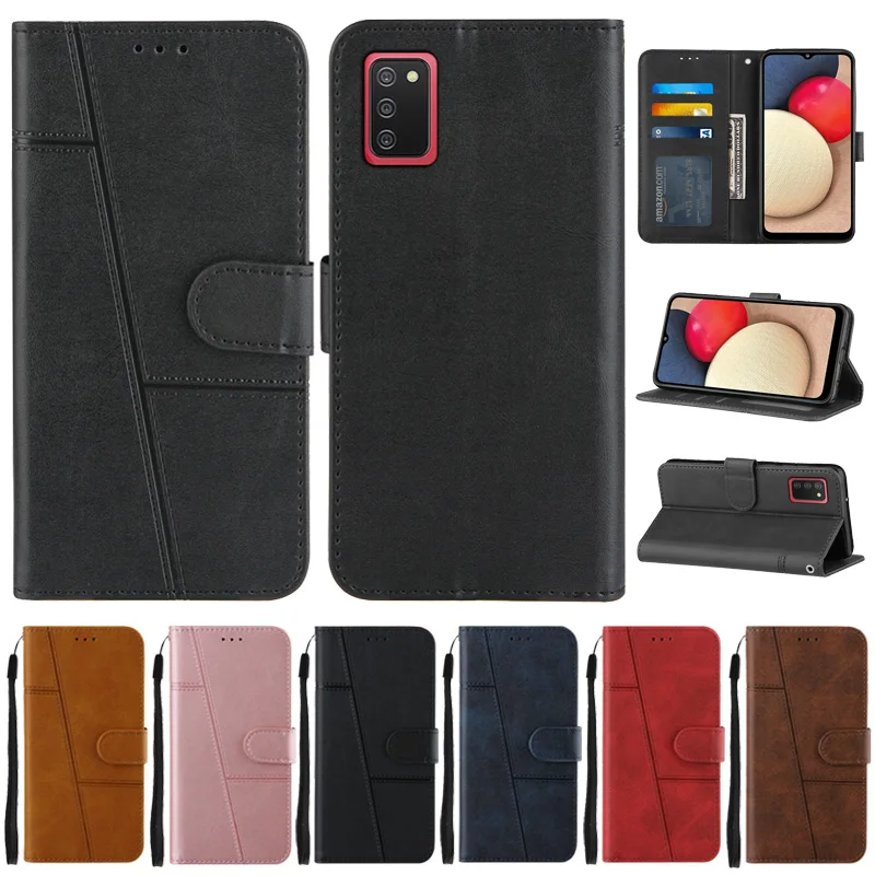 

Case For Samsung Galaxy A02s Flip Wallet Phone Case on for Samsung A02S A 02S A02 S A025F A025M Leather Cases Protect Cover Etui