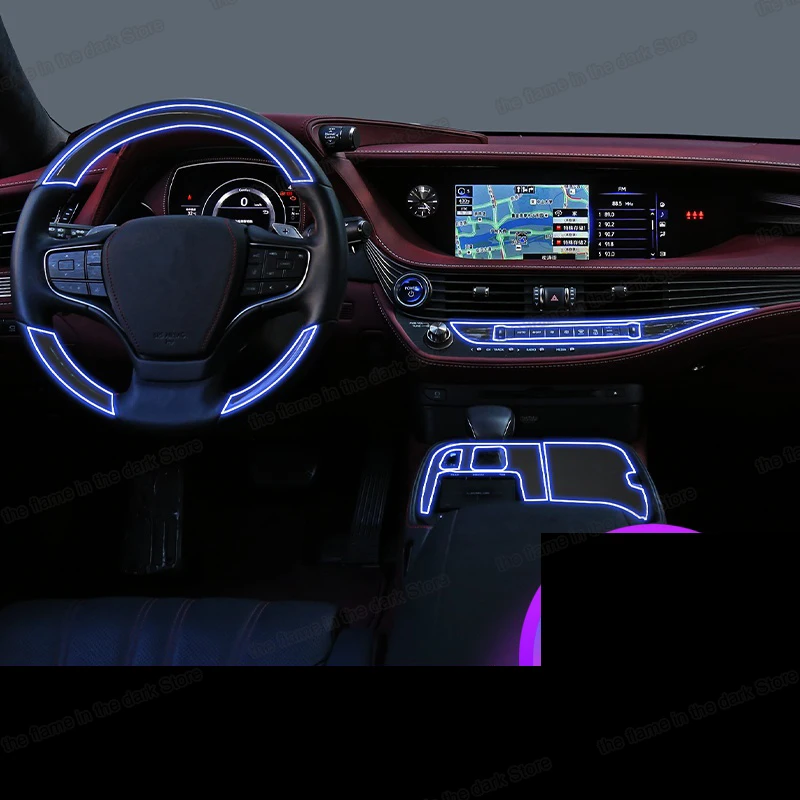 Lsrtw2017 ТПУ пленка для приборной панели автомобиля Защитная Наклейка Lexus LS LS500h LS460