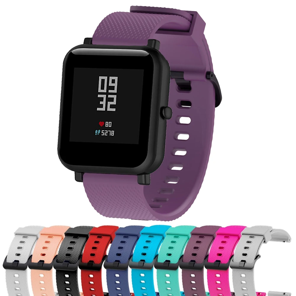 

Ремешок для часов Huami Amazfit Bip / Amazfit GTS / Amazfit GTR 42 мм, ремешок для часов Garmin Vivoactive 3 Forerunner 245, 645, 20 мм
