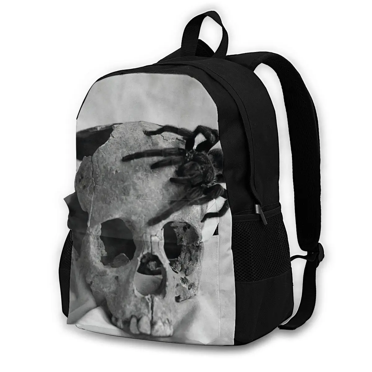 

Skeleton Backpacks Polyester Travel Youth Backpack Print Aesthetic Bags