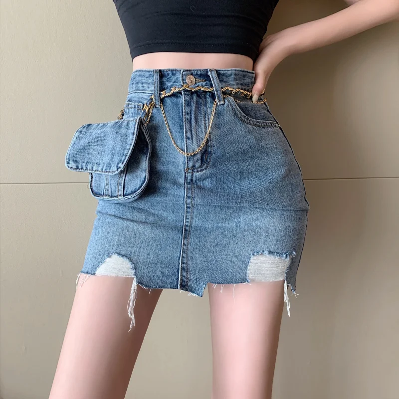 Изношенные персонализированные джинсовые шорты для женщин Лето 2021 Новинка узкие