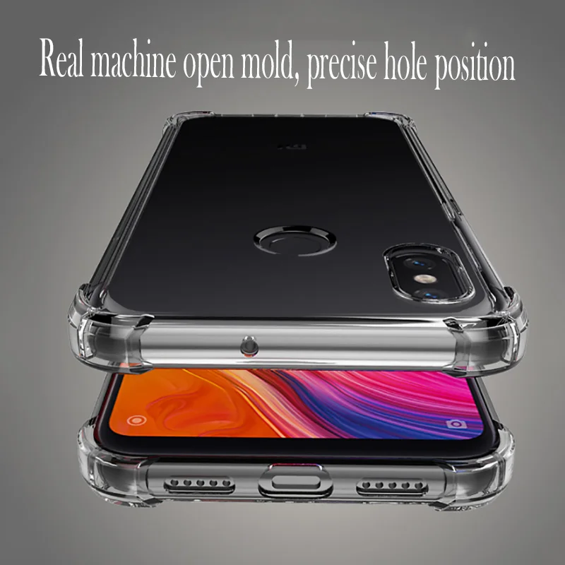 Clear Airbag Anti-shock Case For Xiaomi Redmi 7A 8A 5 Plus S2 Note 8T 4 4X 6 7 8 Pro 5A Prime Mi 6X A2 Lite 5X A1 Back Cover |