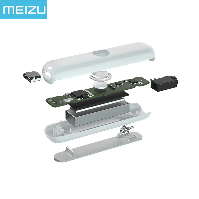 Оригинальный MEIZU BAR01 bluetooth-приемник беспроводной аудио адаптер для смартфона
