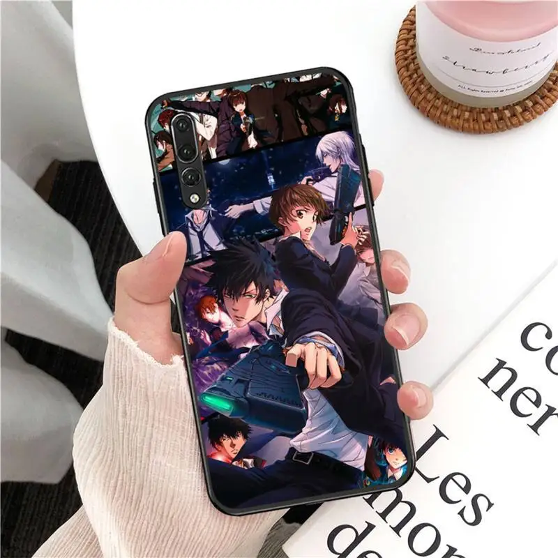 Чехол FHNBLJ для телефона с японским аниме психопроходом Huawei P30 40 20 10 8 9 lite pro plus Psmart2019