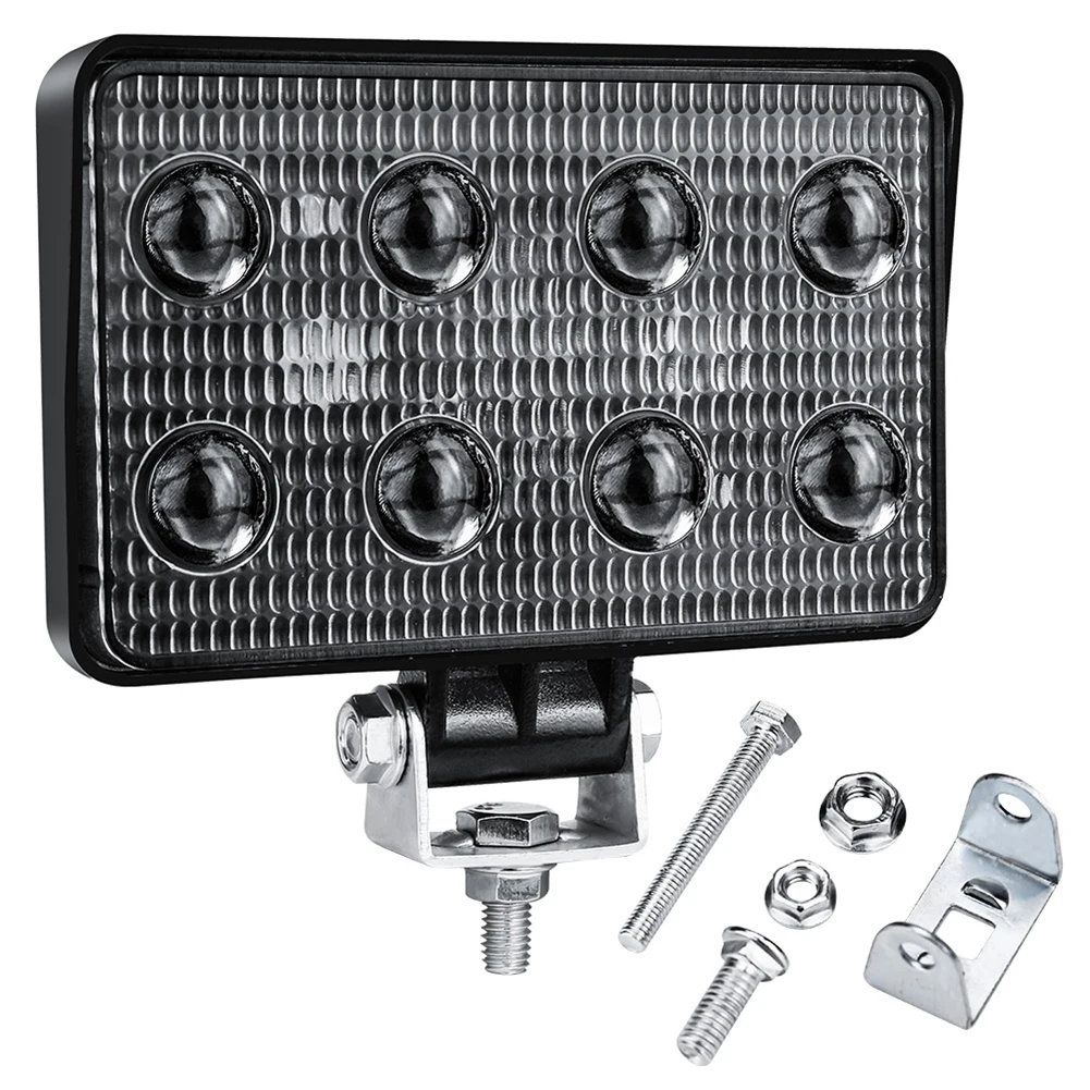 Круглые светодиодные фонари 24 Вт для внедорожника 12/24 В|Световая рейка/рабочее